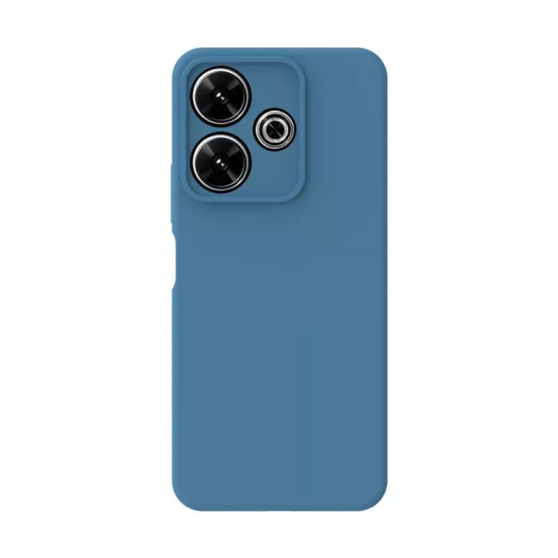 Connect Xiaomi Poco M6 Pro Premium Quality Soft Touch Silicone Case Midnight Blue