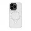 Evelatus Apple iPhone 16 Pro Shield Case MagSafe & Stand Matte Silver