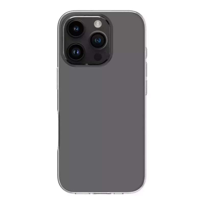 Evelatus Apple iPhone 16 Pro Clear Silicone Case 1,5mm TPU Transparent