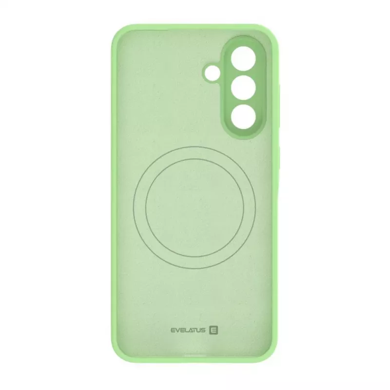 Evelatus Samsung Galaxy A56 Premium Magnetic Soft Touch Silicone Case Mint