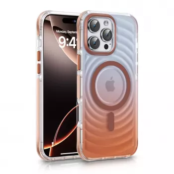 Evelatus Apple iPhone 16 EchoWave Clear MagSafe Pink