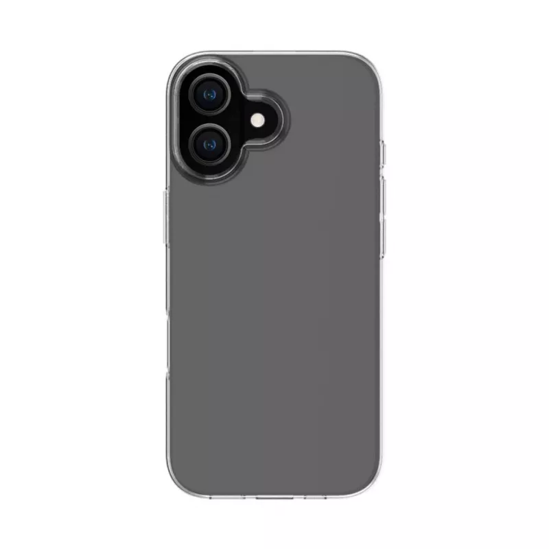 Evelatus Apple iPhone 17 Clear Silicone Case 1,5mm TPU Transparent