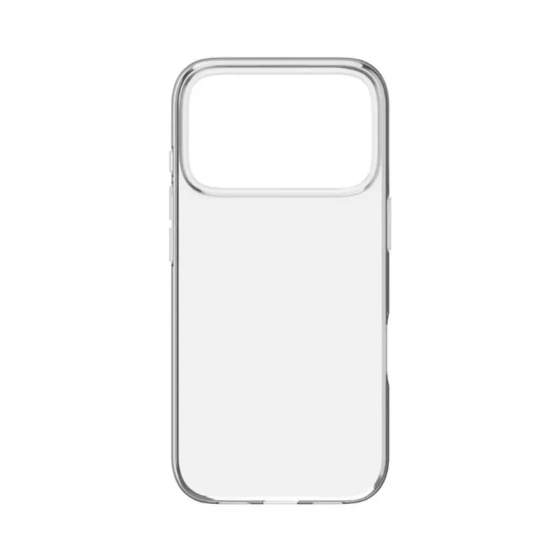 Evelatus Apple iPhone 17 Pro Clear Silicone Case 1,5 mm TPU Transparent