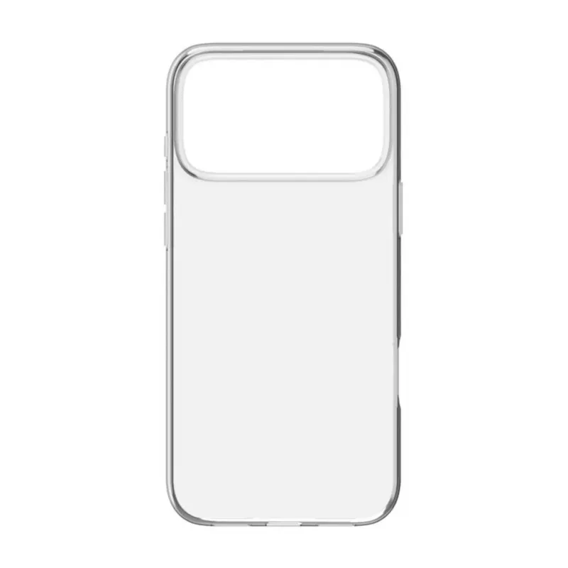 Evelatus Apple iPhone 17 Pro Max Clear Silicone Case 1,5mm TPU Transparent
