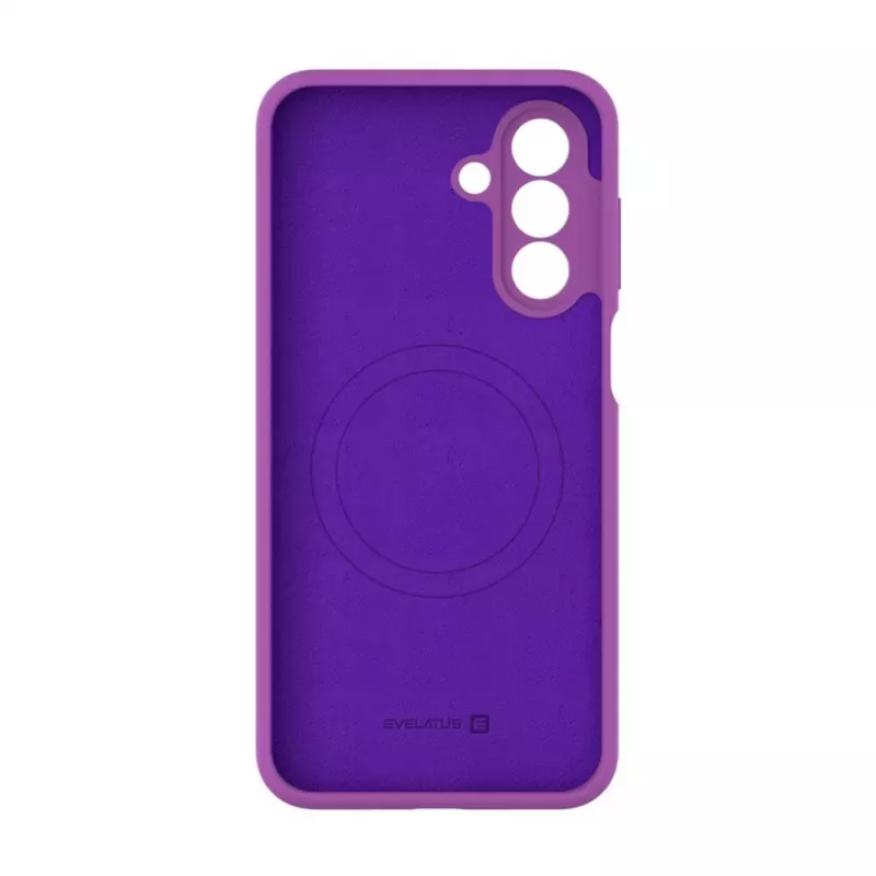 Evelatus Samsung Galaxy A17 Premium Magnetic Soft Touch Silicone Case Grape