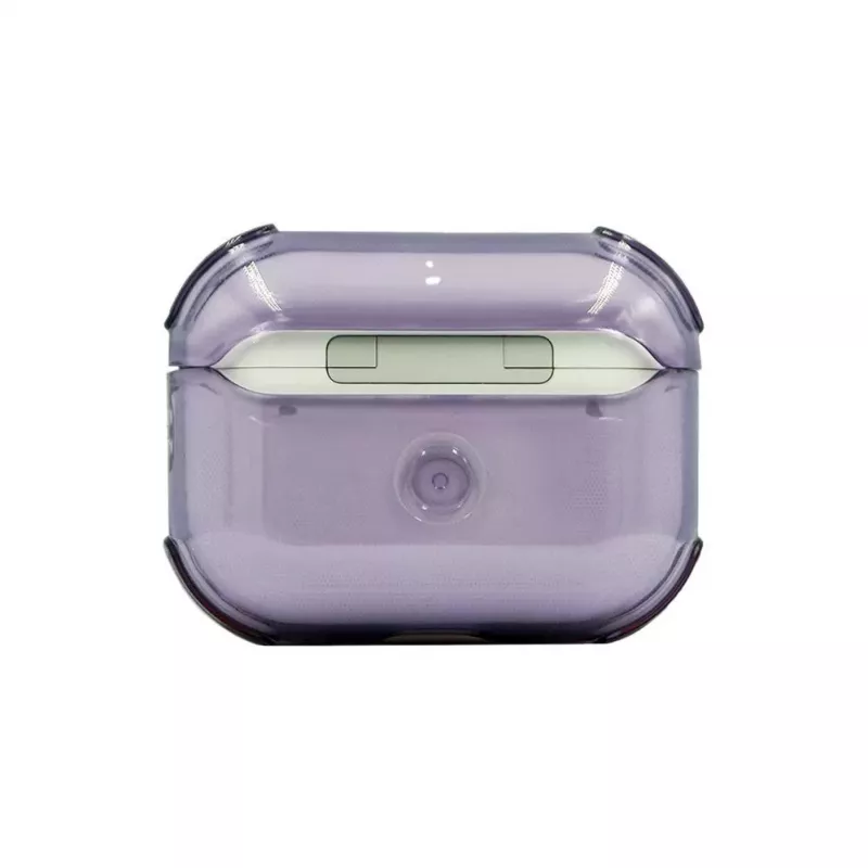 Evelatus Apple AirPods Pro TPU-Schutzhülle Transparent Lila