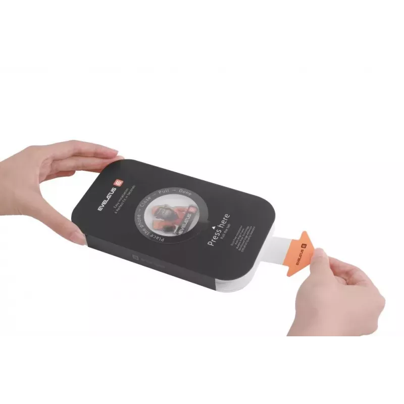 Evelatus Apple iPhone 15 Pro Flip Glass Magic Easy Install Box - Displayschutzfolie