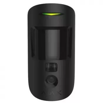 AJAX Wireless MotionCam Bewegungsmelder mit Kamera, Schwarz