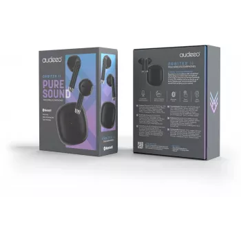 Audeeo True Wireless Earphones AOORBIT2-BK - Schwarz