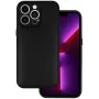iLike Leder 3D Hülle für Samsung Galaxy A14 4G, Schwarz