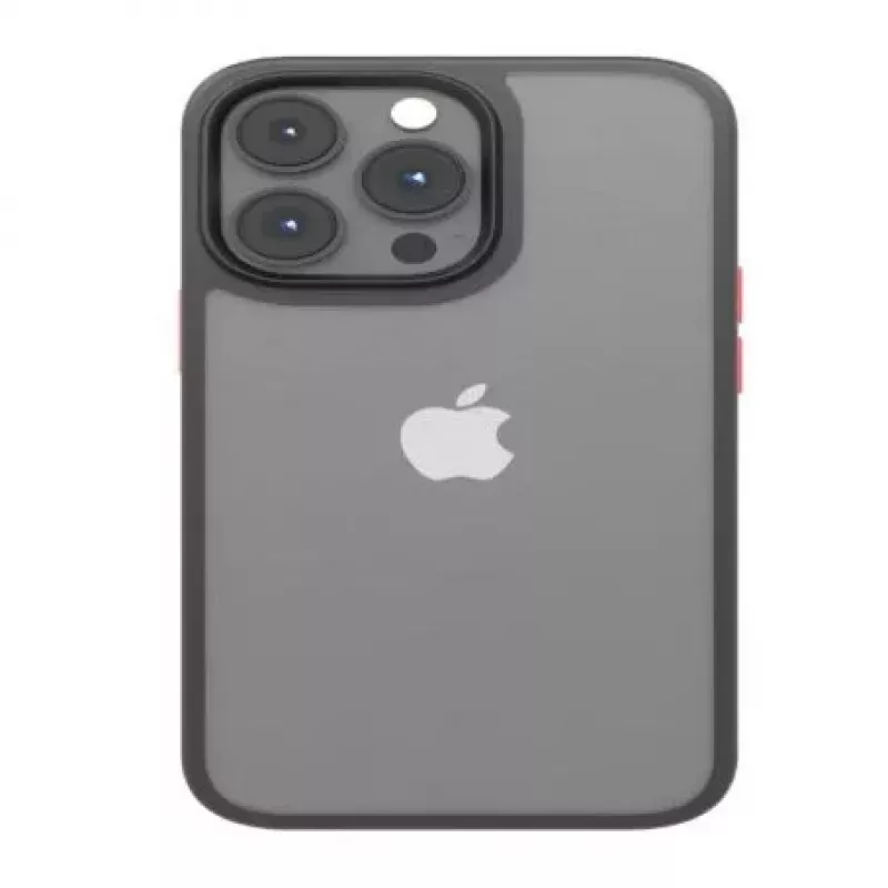 iLike Apple Satin Matt Case für iPhone 14 Pro 6.1 Schwarz