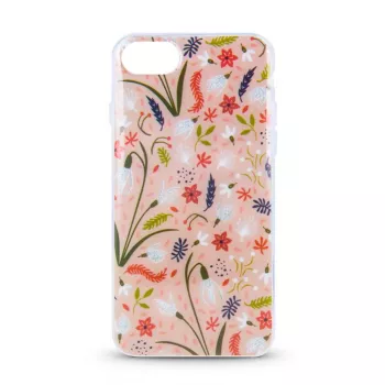 iLike Apple iPhone XS Max Spring 3 Back Case - Blumenmuster, TPU-Schutzhülle