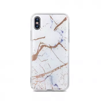iLike Samsung Galaxy S10e Marmor-Hülle Weiß