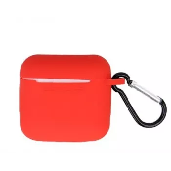 iLike Apple Hülle für AirPods 3 mit Haken Rot