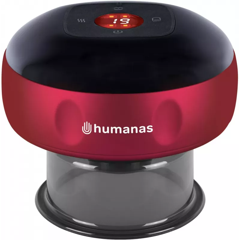 Humanas BB01 Plus elektronisches Schröpfgerät - Rot