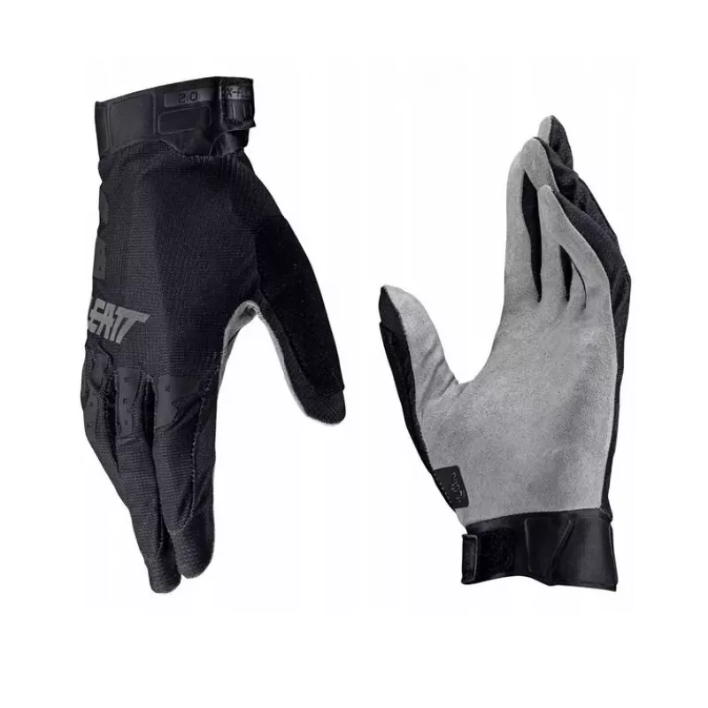 LEATT Glove MTB 2.0 X-Flow Cycling Gloves Größe M, Schwarz