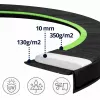 LEAN Spring Pad für Trampolin Schwarz 480-487 cm 16 ft