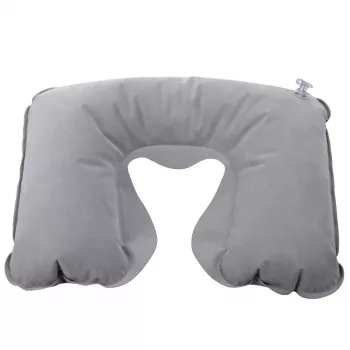 Origin Outdoors Aufblasbares Nackenkissen, Grau