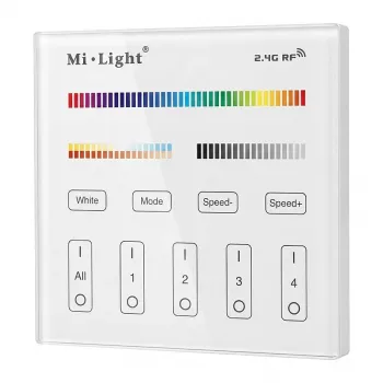 MIBOXER B4 Smart Panel RGB-CCT 4-Zonen-Fernbedienung