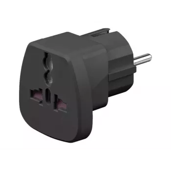 Goobay 94028 Weltreiseadapter, Schwarz
