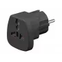 Goobay 94028 Weltreiseadapter, Schwarz