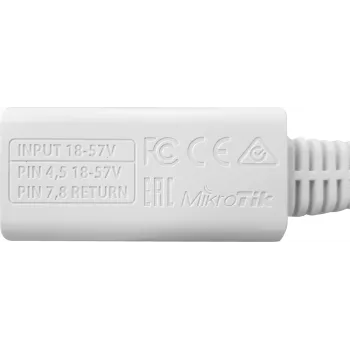 MikroTik RBGPOE Passiver Gigabit-PoE-Injektor, 18-57 V DC