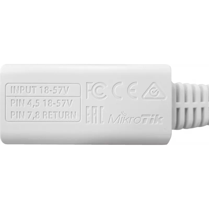 MikroTik RBGPOE Passiver Gigabit-PoE-Injektor, 18-57 V DC
