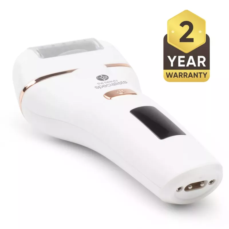 RIO PEDI4-EU/1.5 Go Smooth 60 Second Pedi elektrischer Hornhautentferner, Weiß