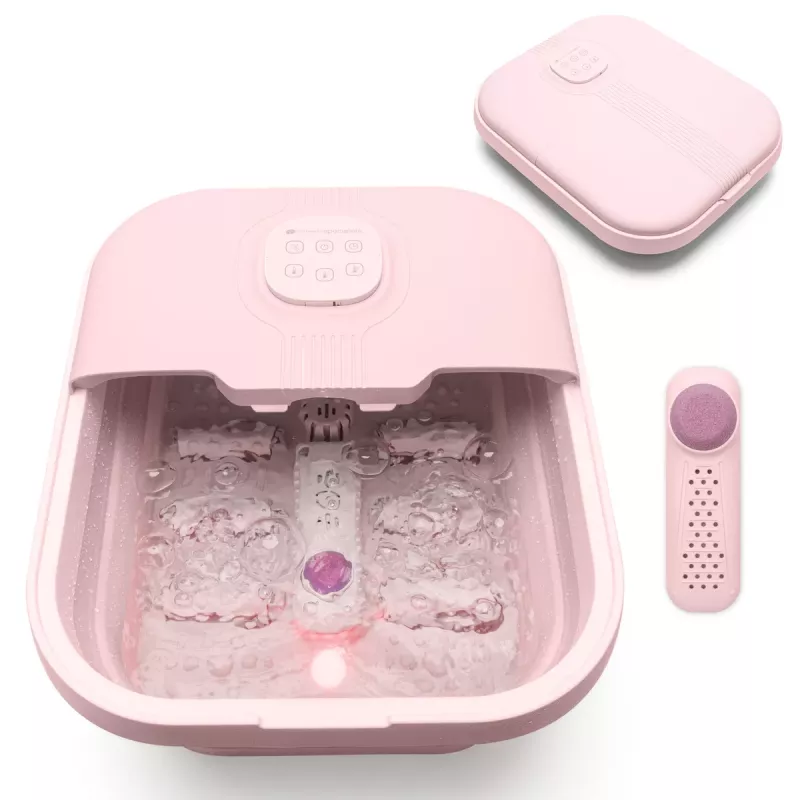 RIO FTBH13-EU-PK/1,3 Deluxe klappbares Fußspa, Pink