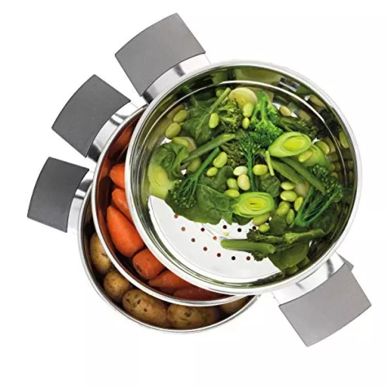 Russell Hobbs RH011701EU7 Excellence Dampfgarer 3-stufig 9L 1000W Digital Timer