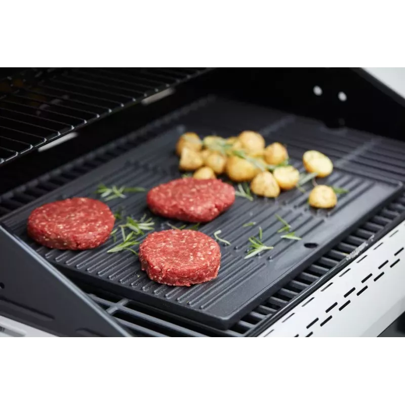 Barbecook Dynamic Core emaillierte Gusseisen-Grillplatte, 43 x 35 x 2 cm
