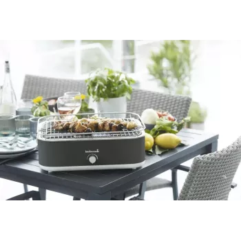 Barbecook E-Carlo Elektrischer Tischgrill 2500 W Midnight Grey