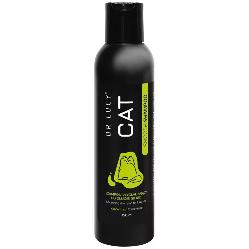 DR LUCY Cat Smooth Shampoo 150 ml Konzentrat, Glättendes Shampoo für Langhaarkatzen