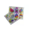 LEAN TOYS Diamond Sticker Set DIY Sweets Colorful Stickers