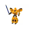 LEAN TOYS Auto-Robot 2in1 Transformation Sporty Yellow