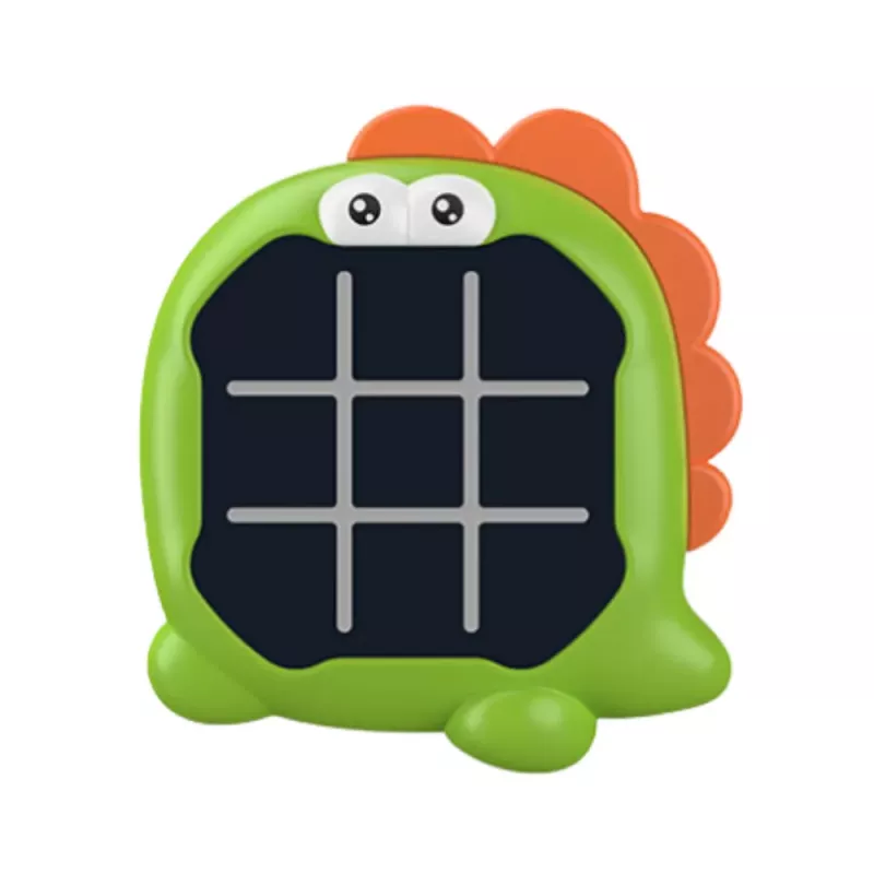 LEAN TOYS Electronic Game 3in1 Tic Tac Toe Memory Green Dinosaur