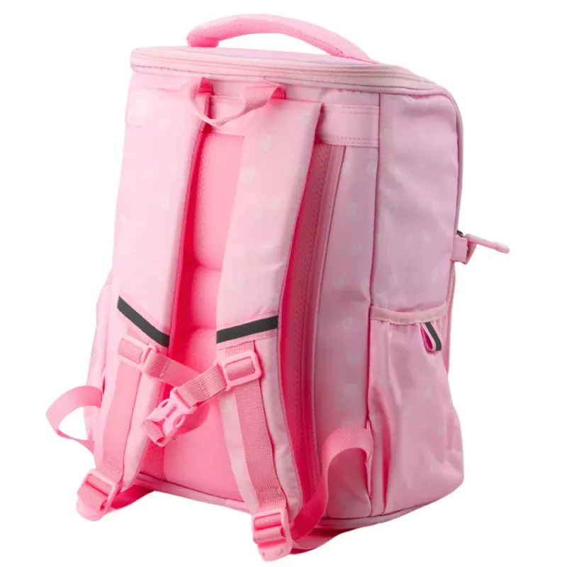 LEAN Unicorn School Backpack Chest Strap Pink 20L