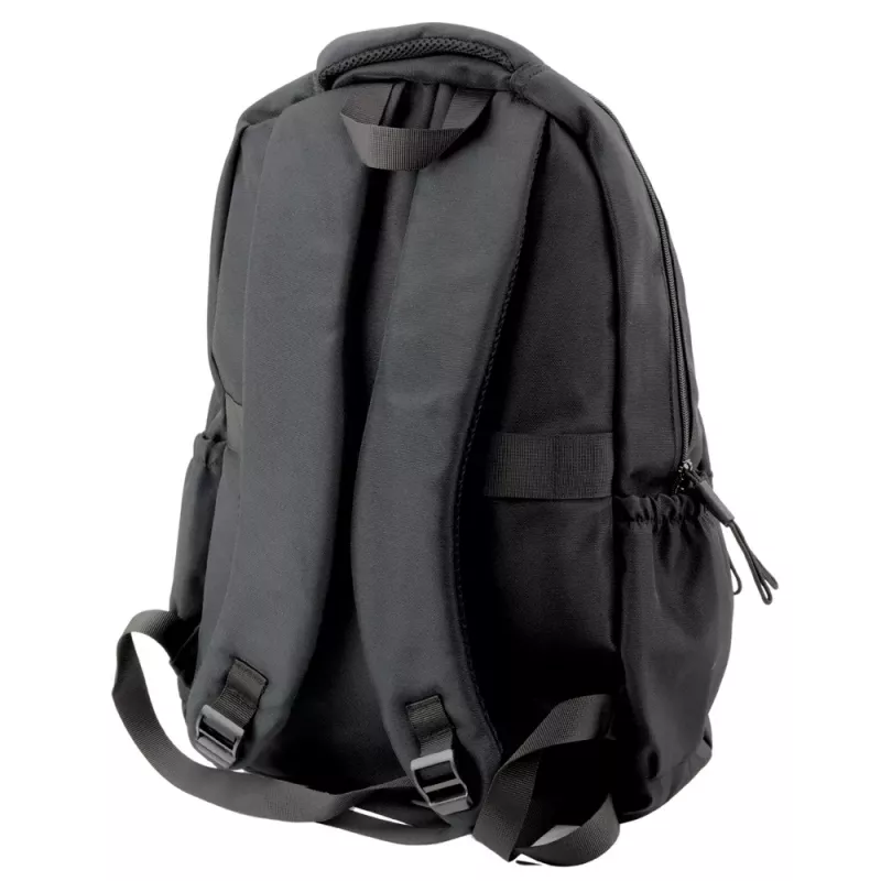 LEAN City School Backpack Middle Compartment SH Black 38cm 20L