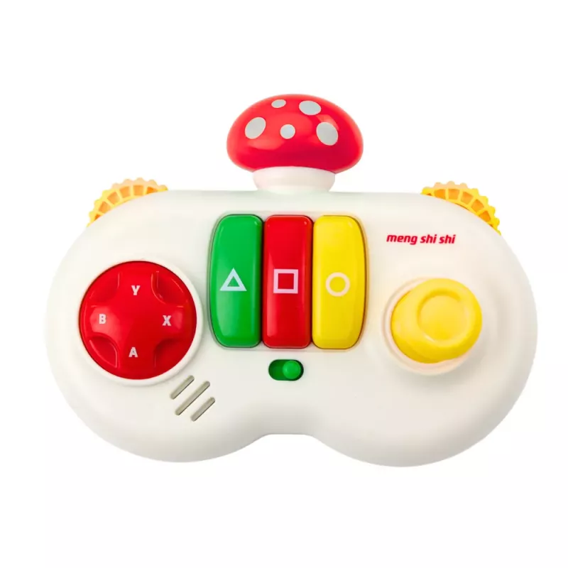 LEAN TOYS Console Pad Interaktiver sensorischer Pilz für Kinder mit Licht und Sound