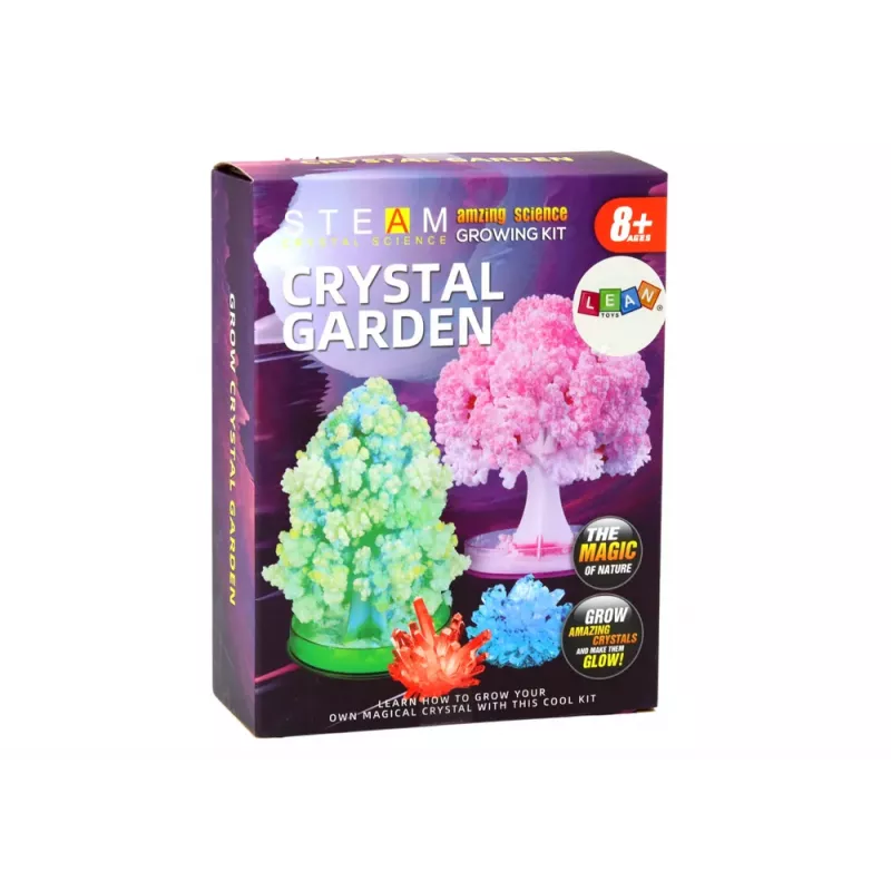 LEAN TOYS Educational Kit Experience Growing Crystal Trees