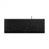 CHERRY STREAM PROTECT KEYBOARD Kabelgebunden US-Layout Schwarz