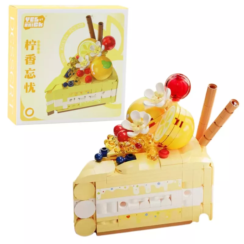LEAN TOYS Bausteine Kuchen Dessert Verziert 292–357 Teile