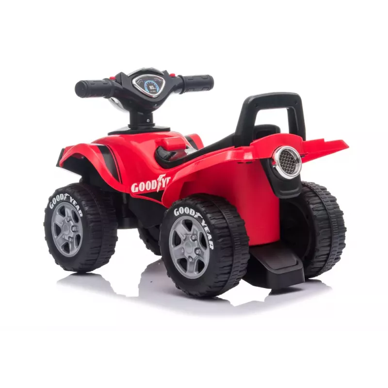 Lean Toys 551-G Aufsitz-Quad mit Sound und Licht, Rot