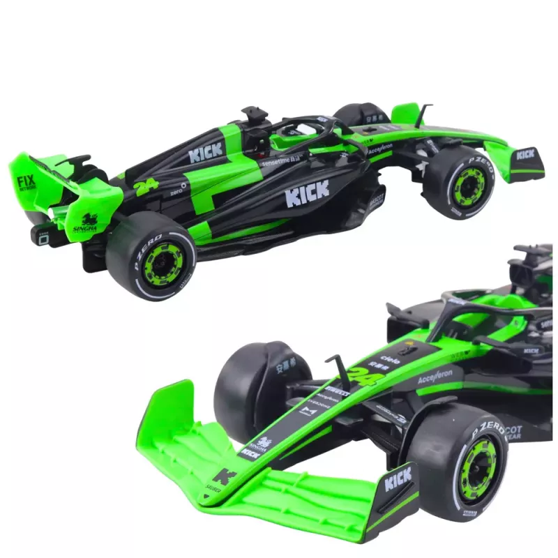 Double E Sauber F1 C44 Schwarz-Grün ferngesteuerter Rennwagen 1:16
