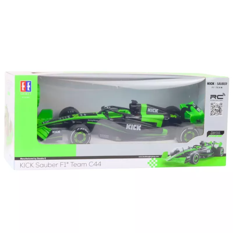 Double E Sauber F1 C44 Schwarz-Grün ferngesteuerter Rennwagen 1:16