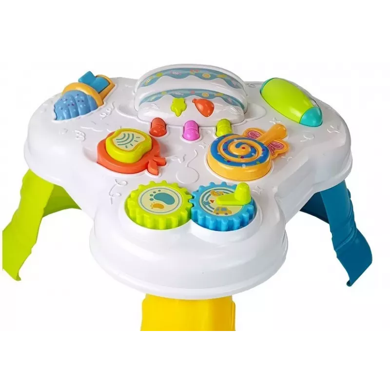 LEAN TOYS Lerntisch - Süßigkeiten mit Geräuschen für Babys
