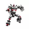 LEAN TOYS Bausteine Rennwagen Roboter 2in1 Weiß 320 Teile