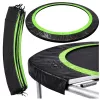 Lean Spring Pad für Trampolin Schwarz 360-376 cm 12 ft
