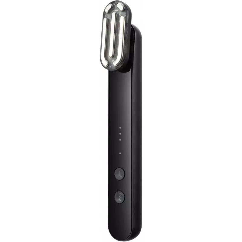 Humanas Aurora HS4152 Schall-Gesichtsmassagegerät für Lifting mit EMS, Schwarz