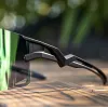 Rockbros Photochrome Fahrradbrille mit UV-Schutz und Korrektureinsatz, Transparent Black